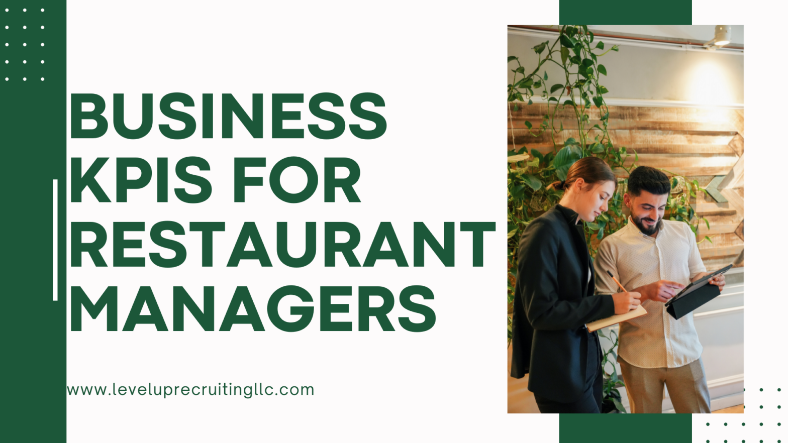 Important KPIs Every Restaurant Manager Should Measure